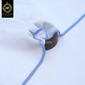 KK-01 Super White Premium Summer Royal Khaddar